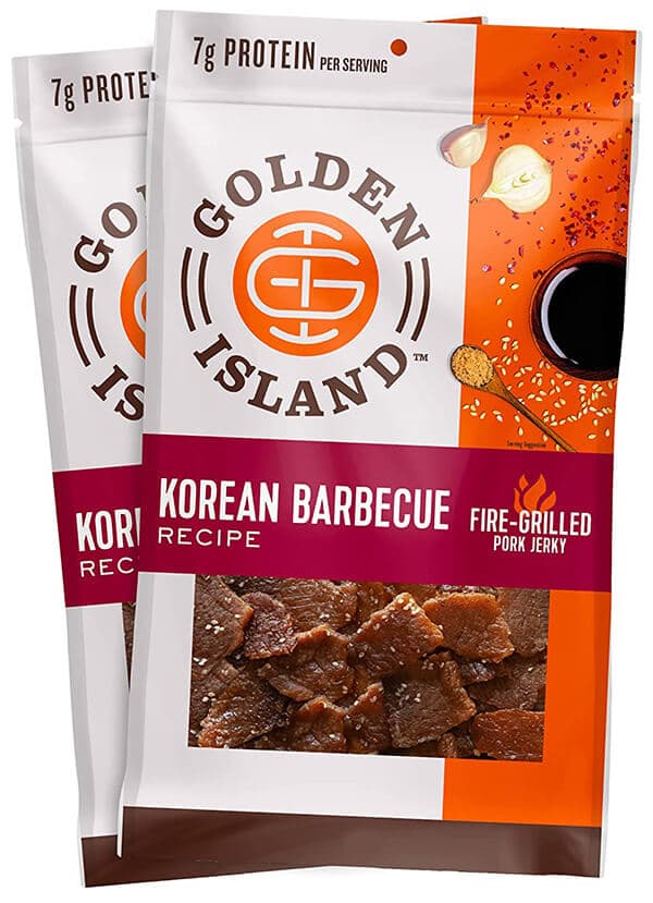 Golden Island Korean Barbecue Pork Jerky, 18oz