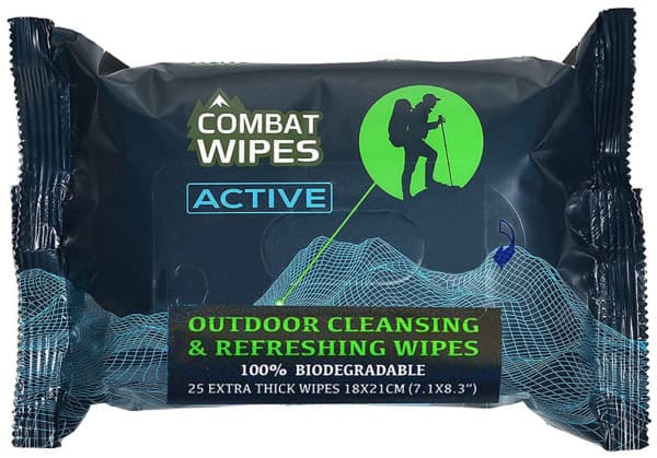 Combat Wipes ACTIVE - 100 Count (Pack of 4)